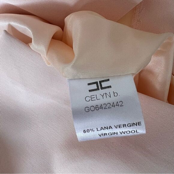 ELISABETTA FRANCHI for CELYN b. Mini Skirt Pink Beige Size L USA. 44 IT. - Picture 7 of 7
